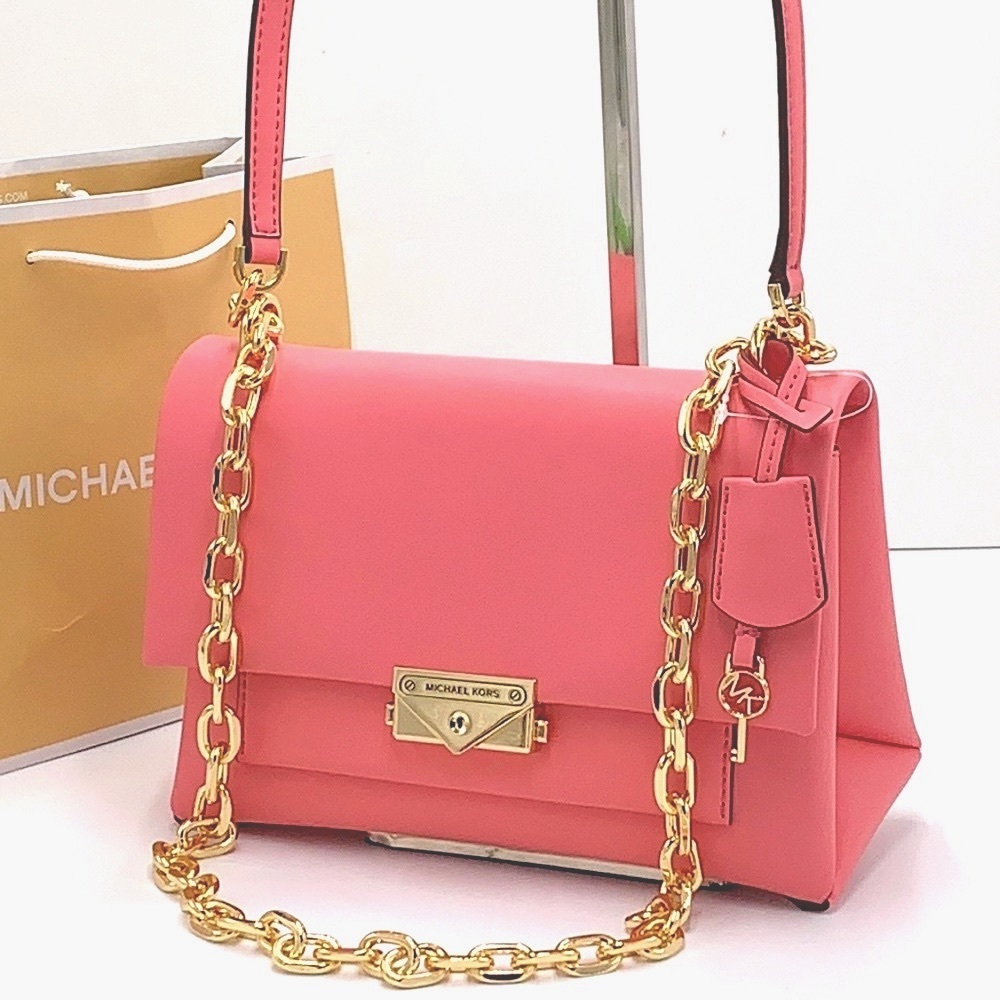 MICHAEL KORS
Cece Medium Flap Faux Leather PKT
Shoulder Satchel Crossbody Bag - Picture 1 of 16